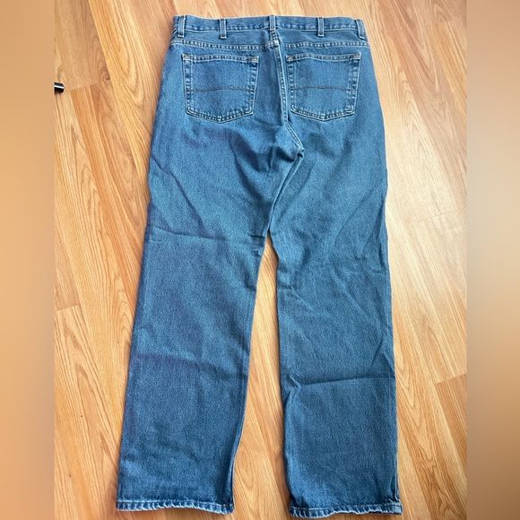Wrangler Denim Relaxed Fit 33/34 Blue - Picture 2 of 4